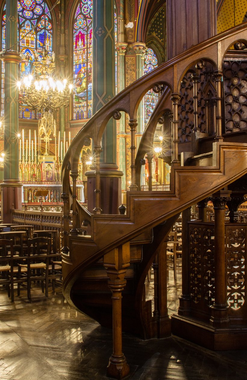 Chiesa di Saint-Eugene-Sainte-Cécile, Parigi, 2023 da Louis Auguste Boileau