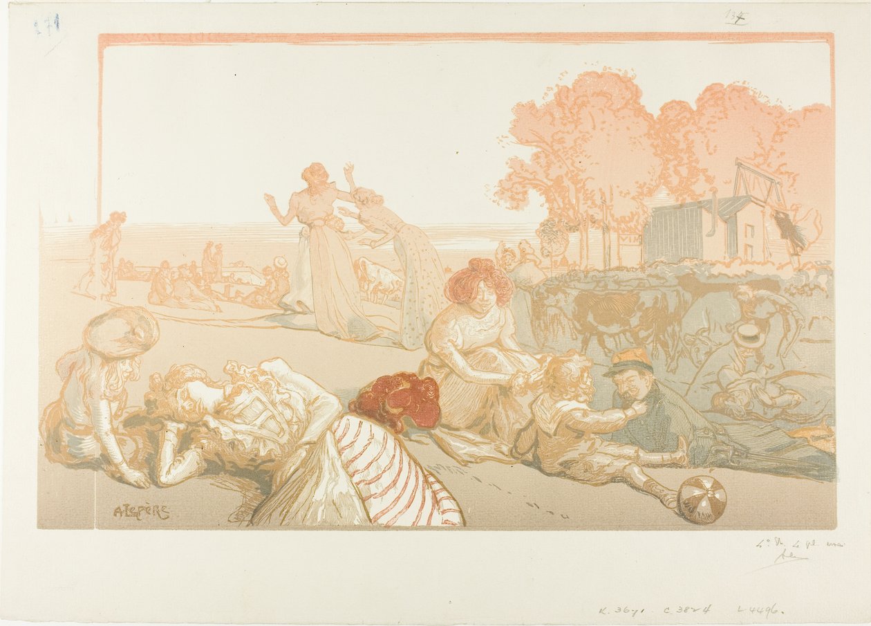 Bucolico moderno da Louis Auguste Lepère