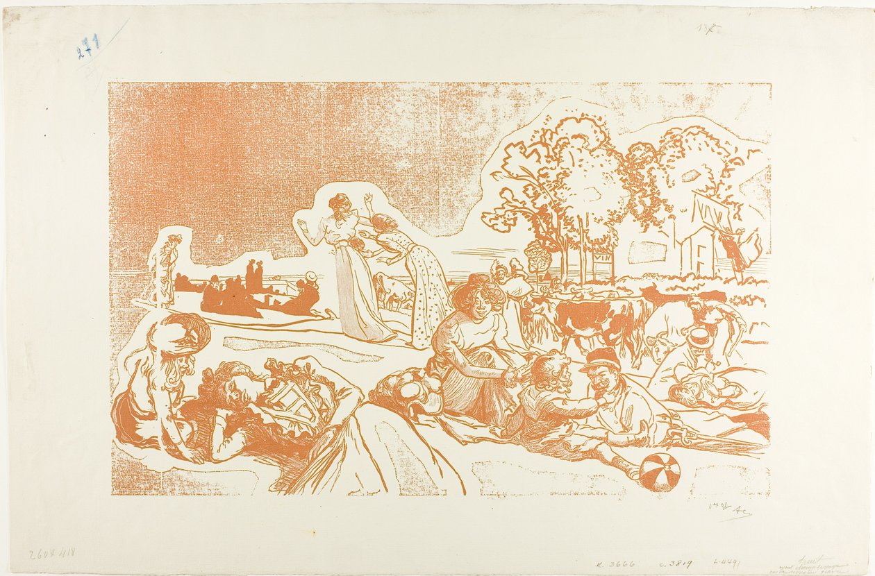 Bucolico moderno da Louis Auguste Lepère