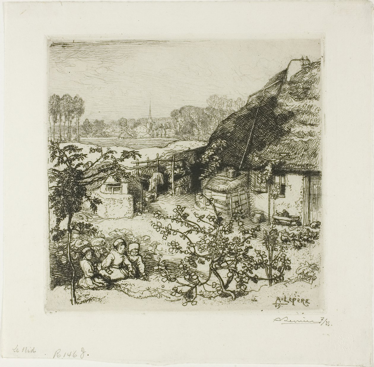 Il nido da Louis Auguste Lepère