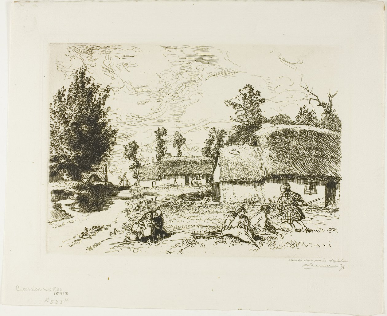 Due cottage da Louis Auguste Lepère