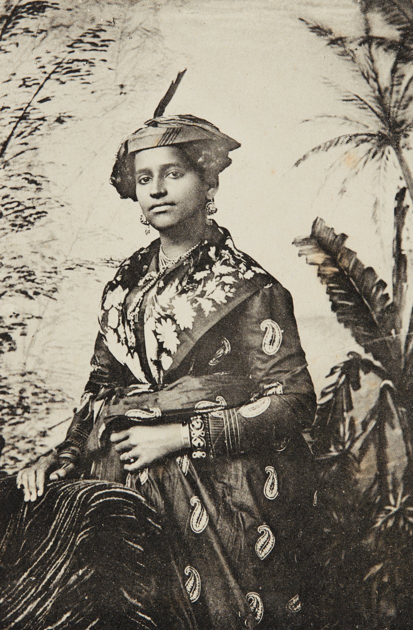 MARTINICA - Tipo e Costume Creolo, ca. 1920 da Louis Bauer