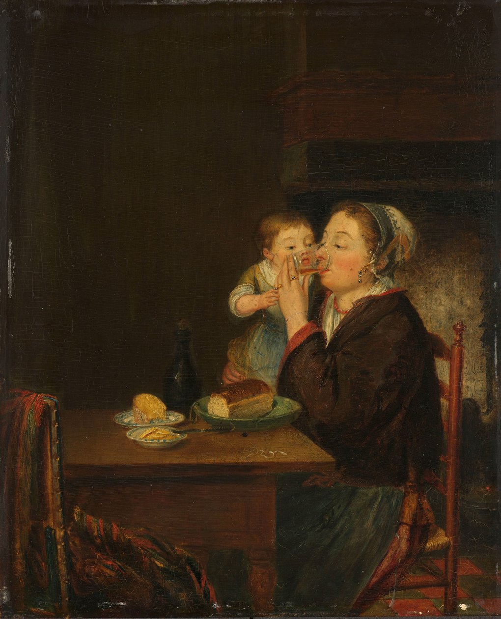 Una madre e il suo bambino da Louis Bernard Coclers