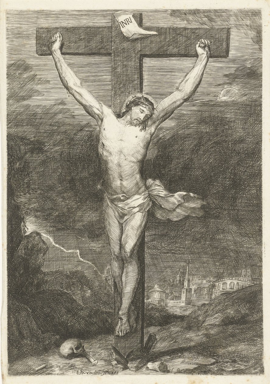 Cristo sulla croce da Louis Bernard Coclers