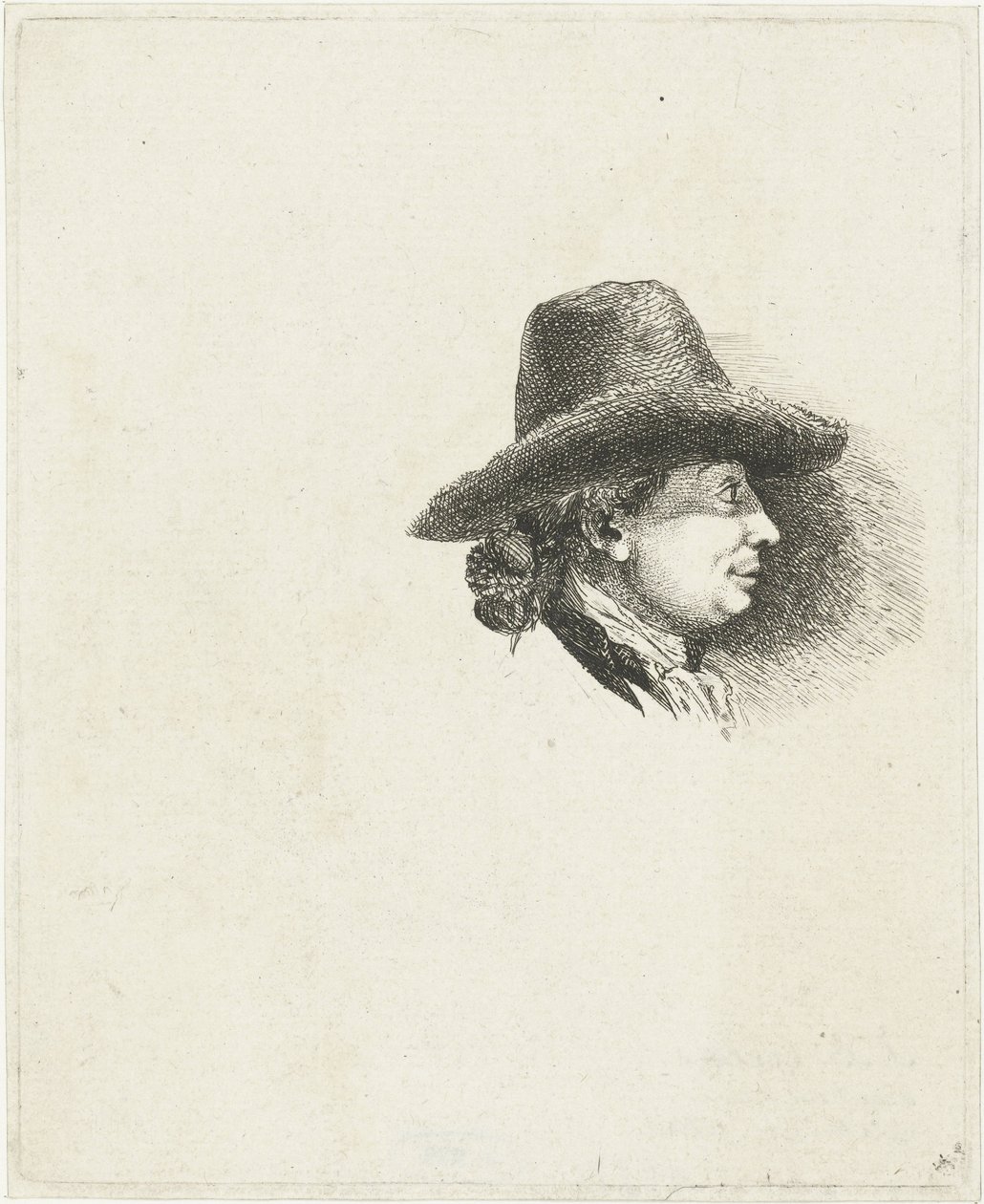 Foglio di studio con ritratti di Louis Bernard Coclers e la sua famiglia da Louis Bernard Coclers