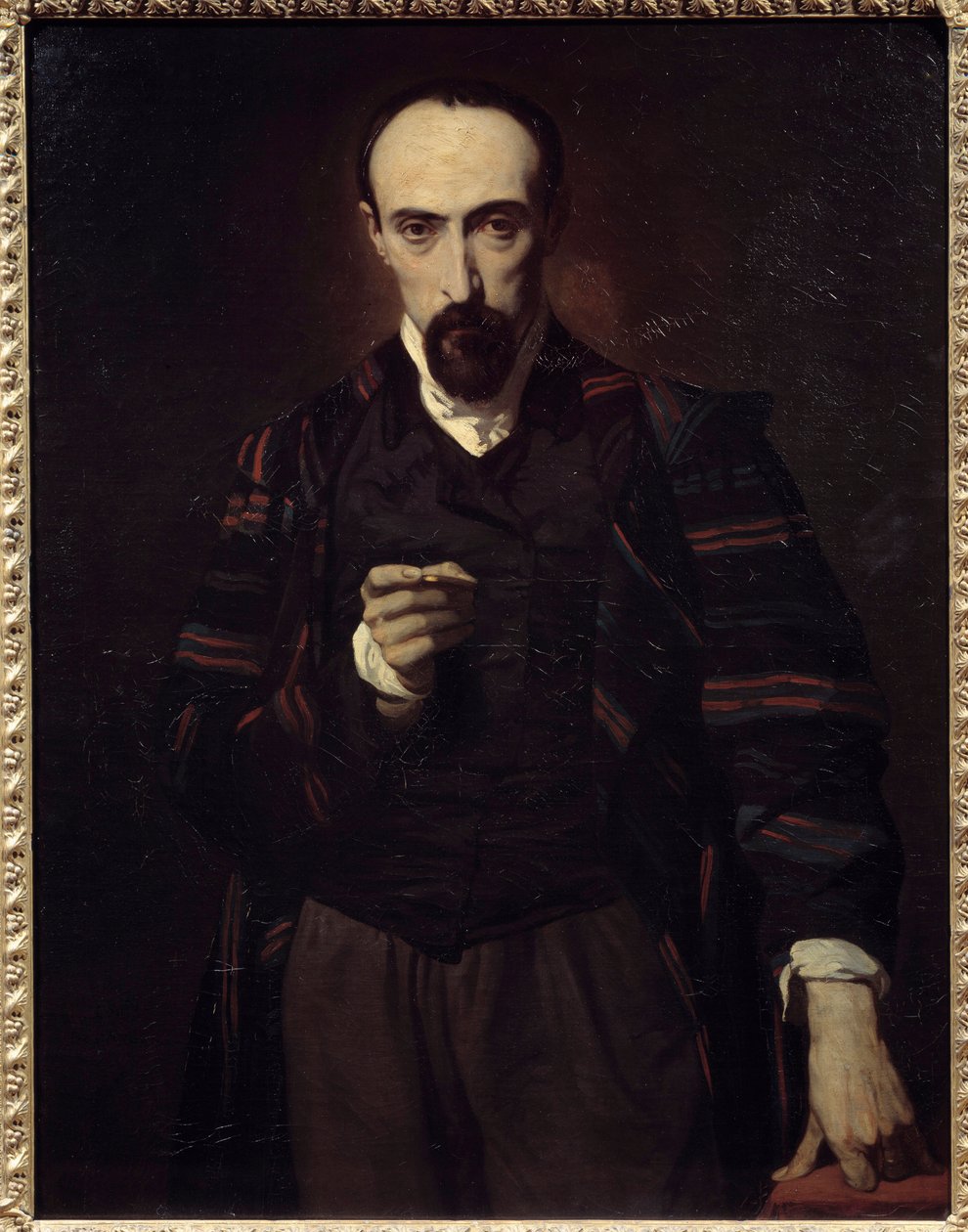 Ritratto di Achille Deveria, pittore e incisore. Dipinto di Louis Boulanger da Louis Boulanger