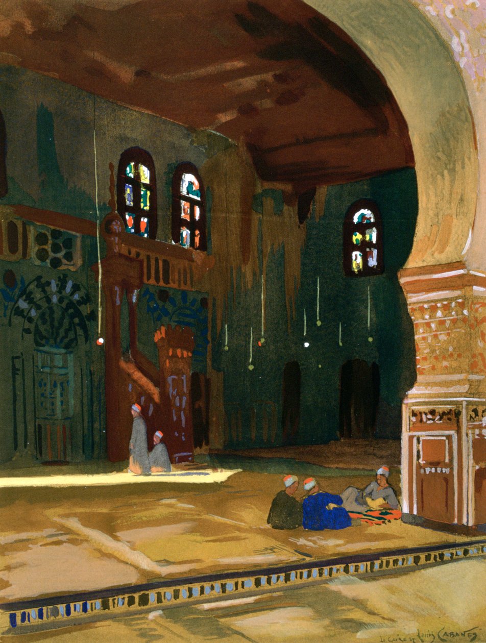 La moschea di Sultan al-Ghuri, Il Cairo, Egitto, 1928 da Louis Cabanes