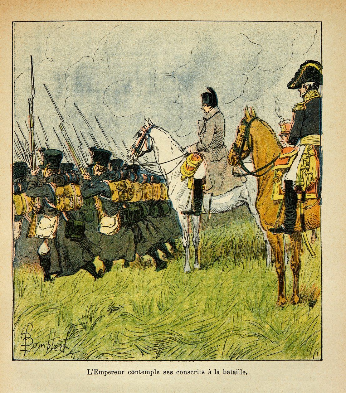 Illustrazione di Louis Bombled dal libro 