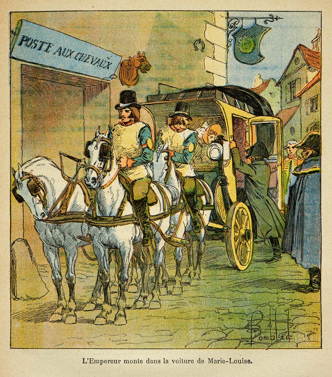 Illustrazione di Louis Bombled dal libro 