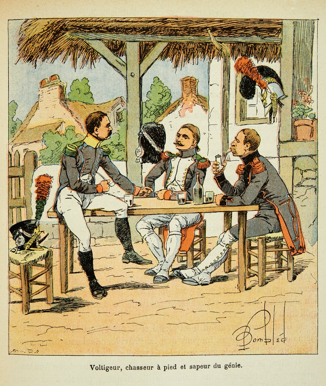 Illustrazione di Louis Bombled dal libro 