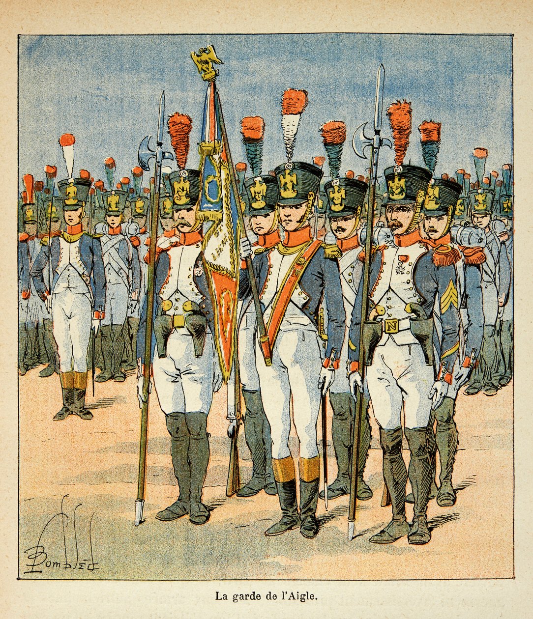 Illustrazione di Louis Bombled dal libro 