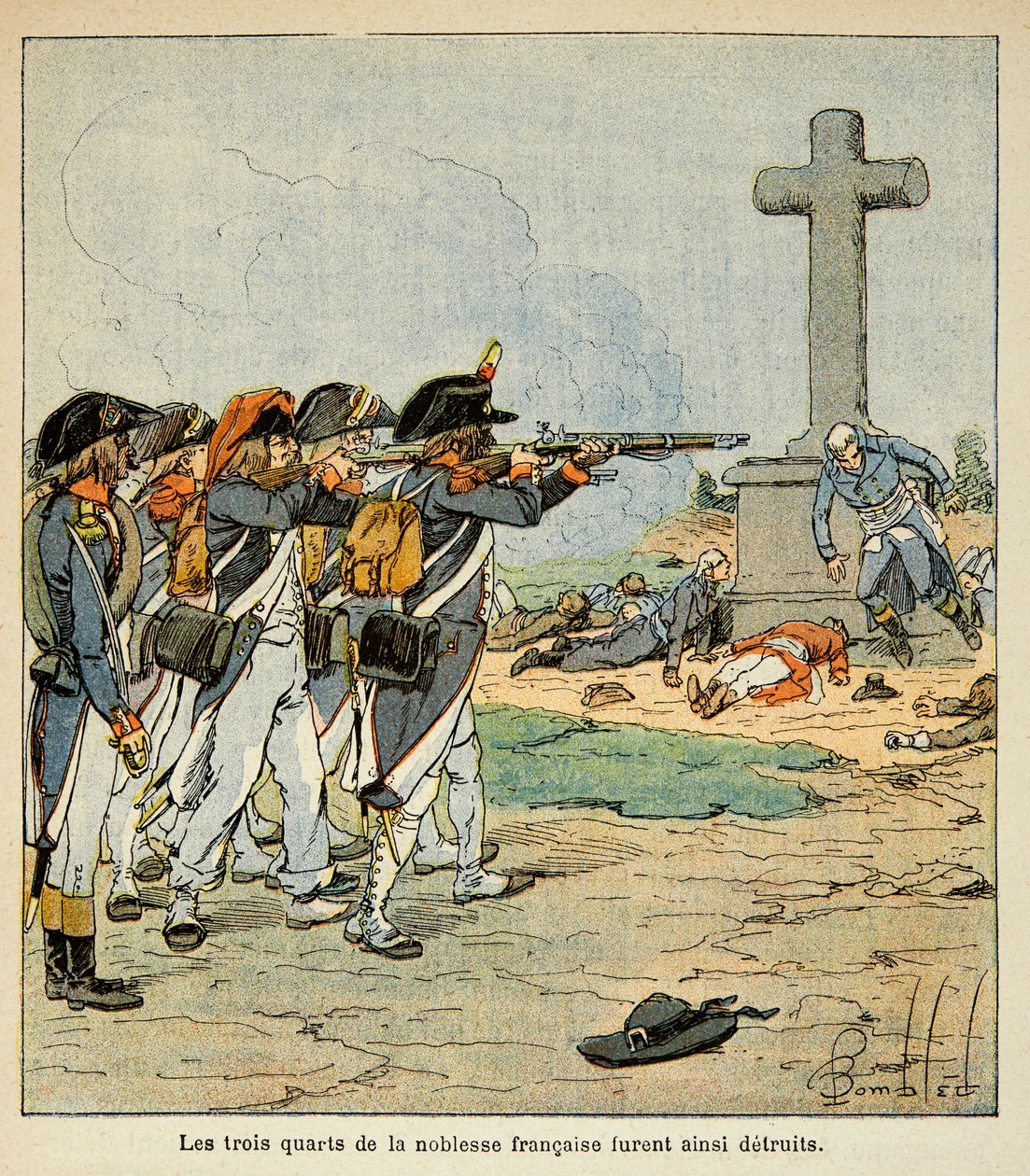 Illustrazione di Louis Bombled dal libro 
