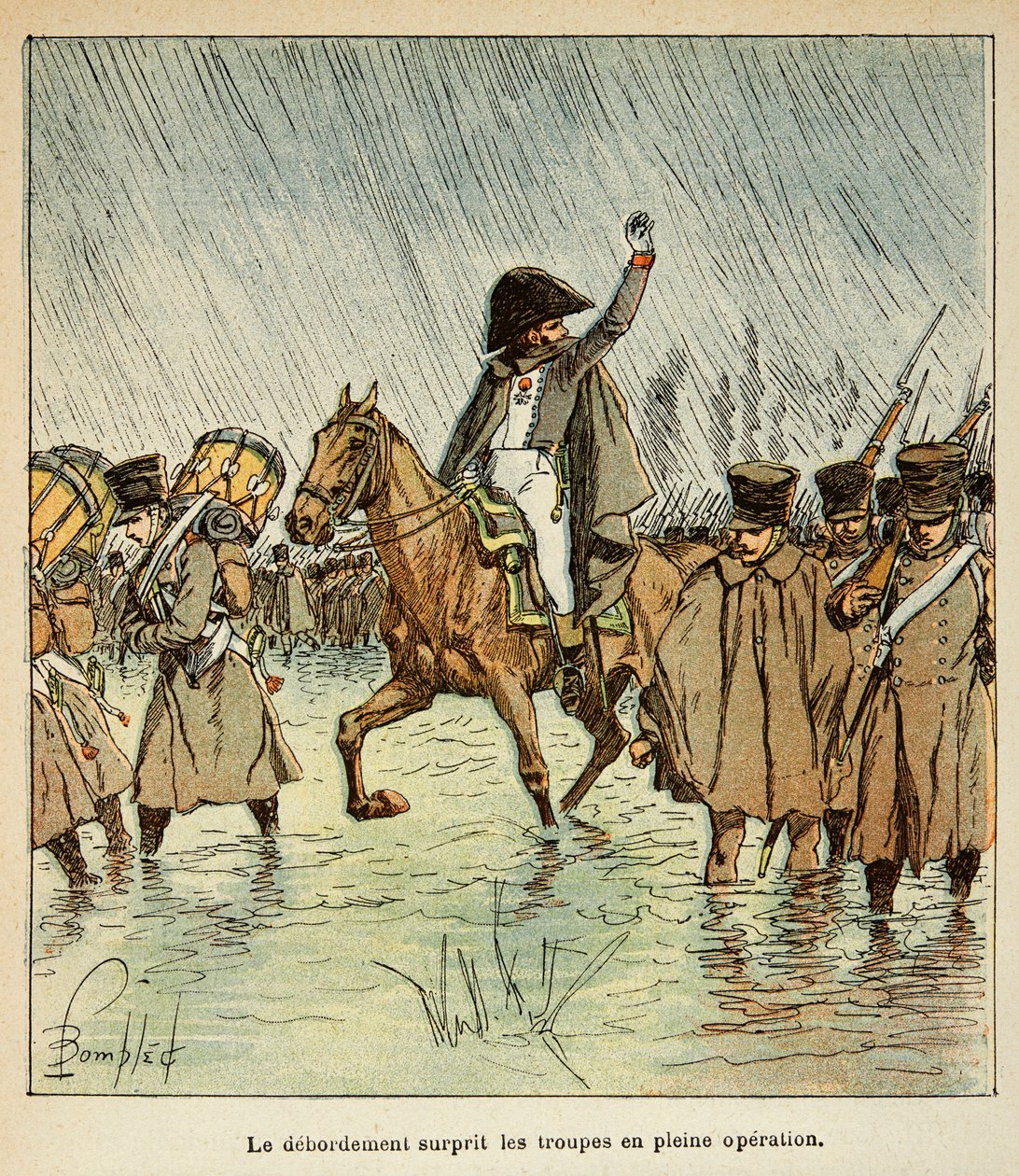 Illustrazione di Bombled Louis (1862-1927) dal libro “Il Memoriale di Sant