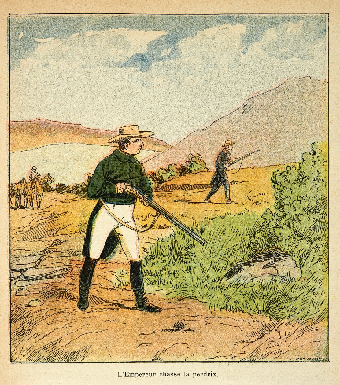 Illustrazione di Bombled Louis (1862-1927) dal libro “Il Memoriale di Sant