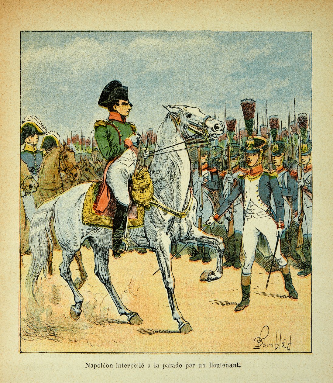 Illustrazione di Bombled Louis (1862-1927) dal libro 