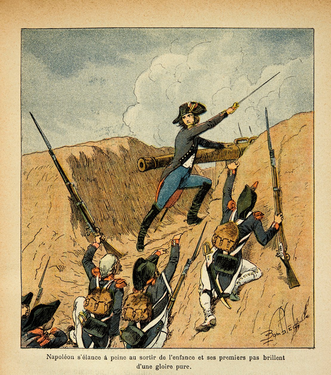 Illustrazione di Bombled Louis (1862-1927) dal libro 