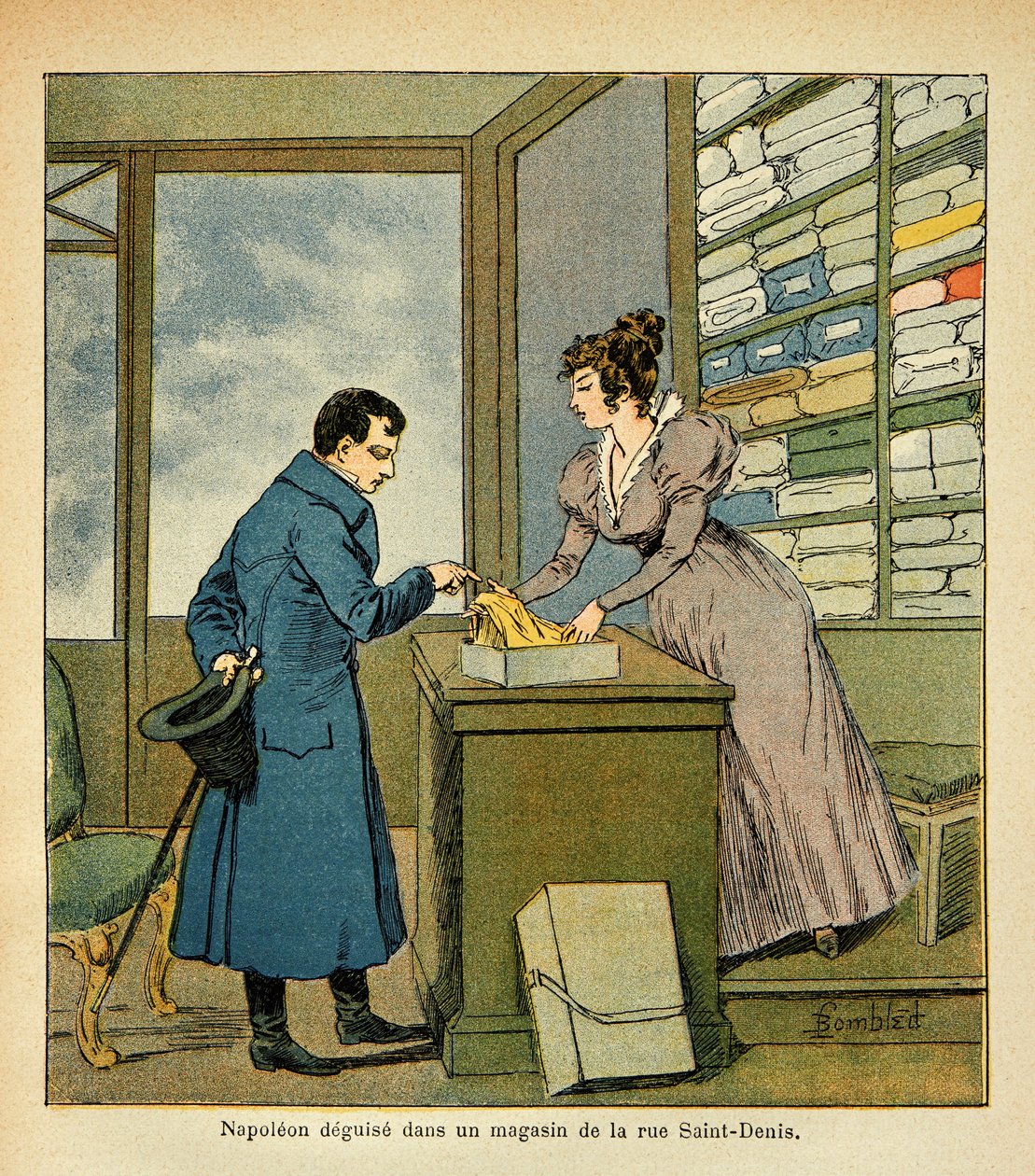 Illustrazione di Bombled Louis (1862-1927) dal libro 