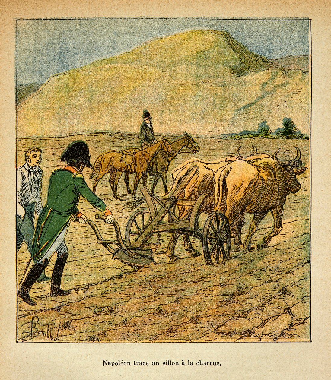Illustrazione di Bombled Louis (1862-1927) dal libro 