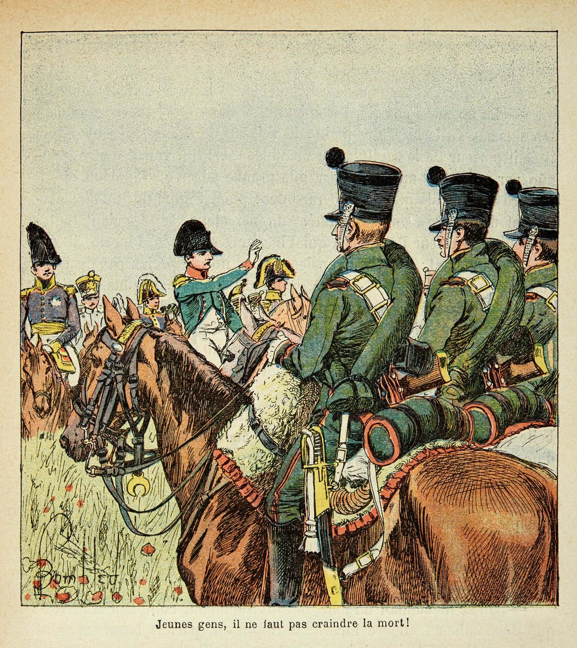 Illustrazione di Bombled Louis (1862-1927) dal libro 