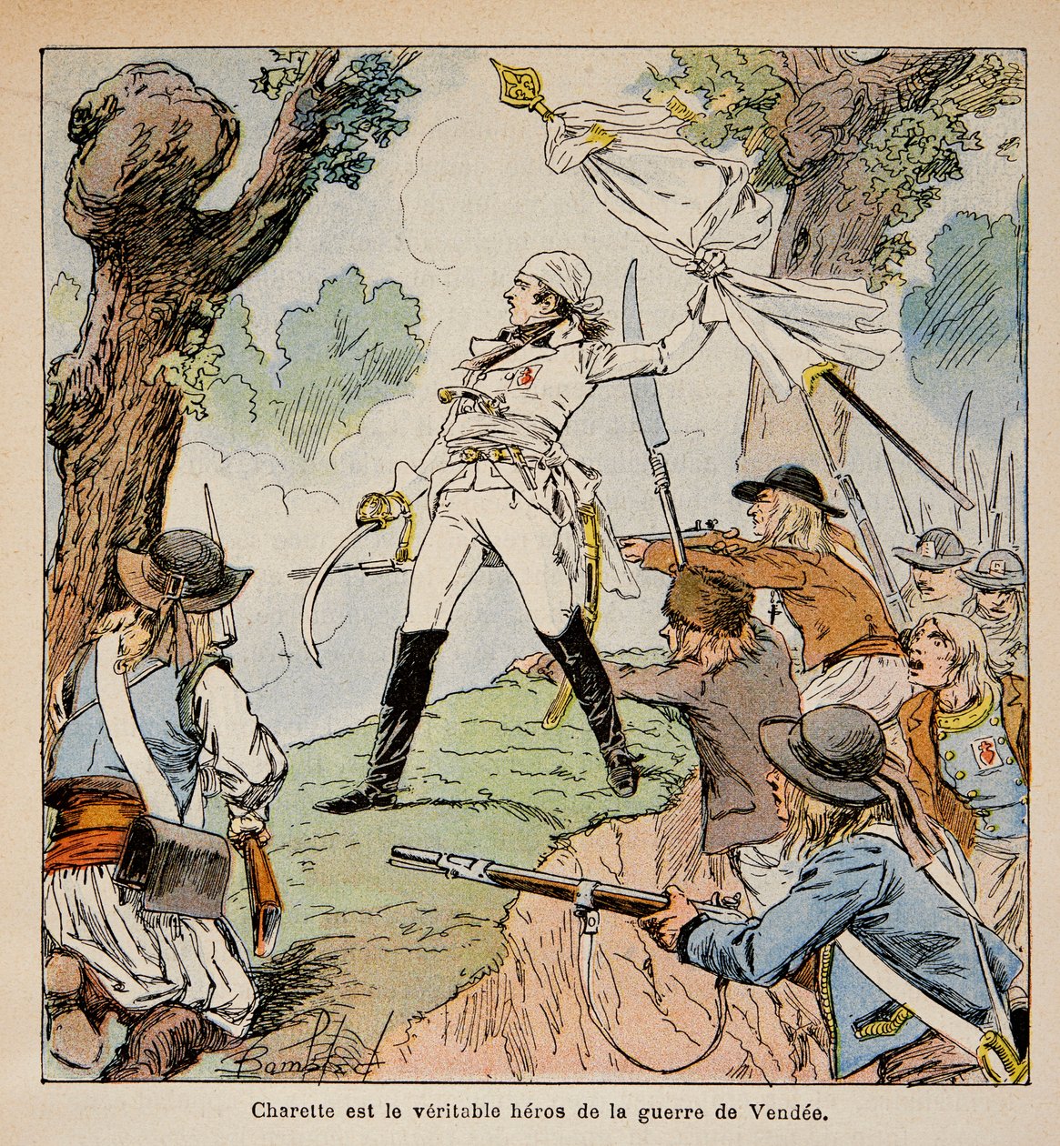 Illustrazione di Bombled Louis (1862-1927) dal libro 