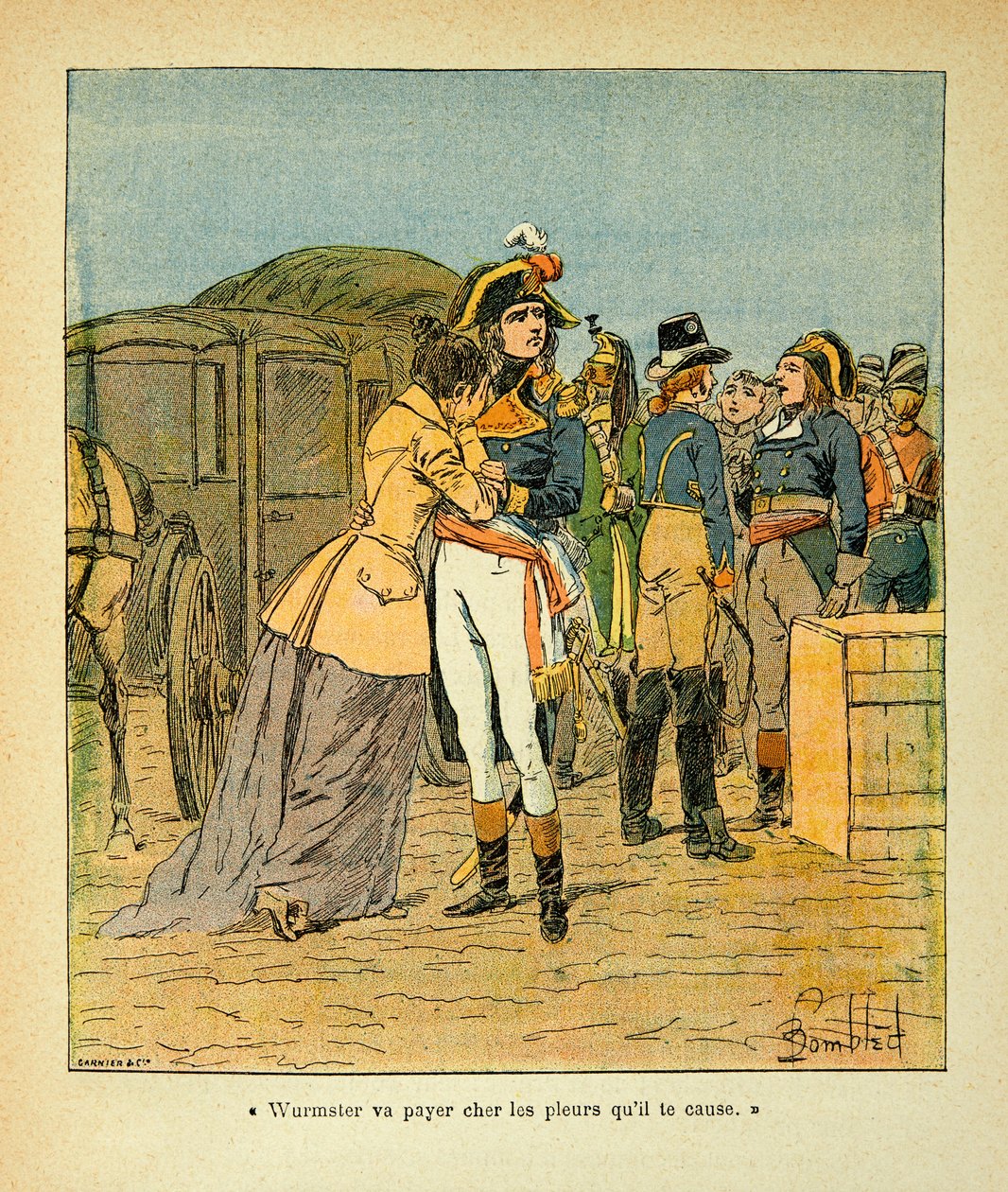 Illustrazione di Louis Bombled (1862-1927) dal libro 