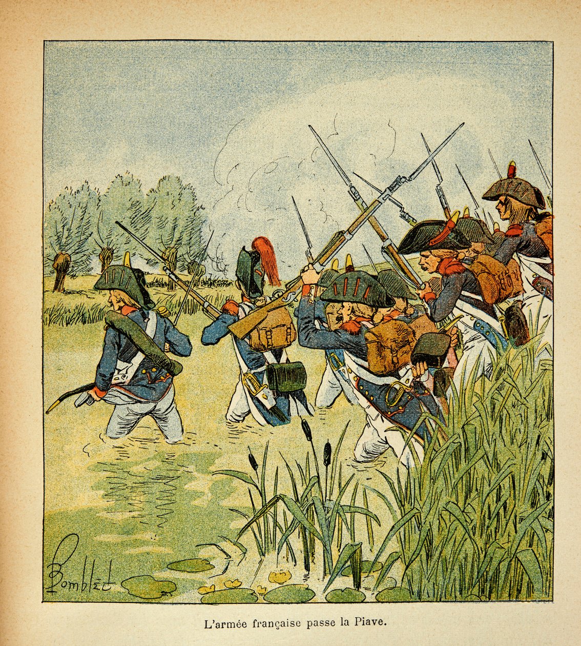 Illustrazione di Louis Bombled (1862-1927) dal libro 