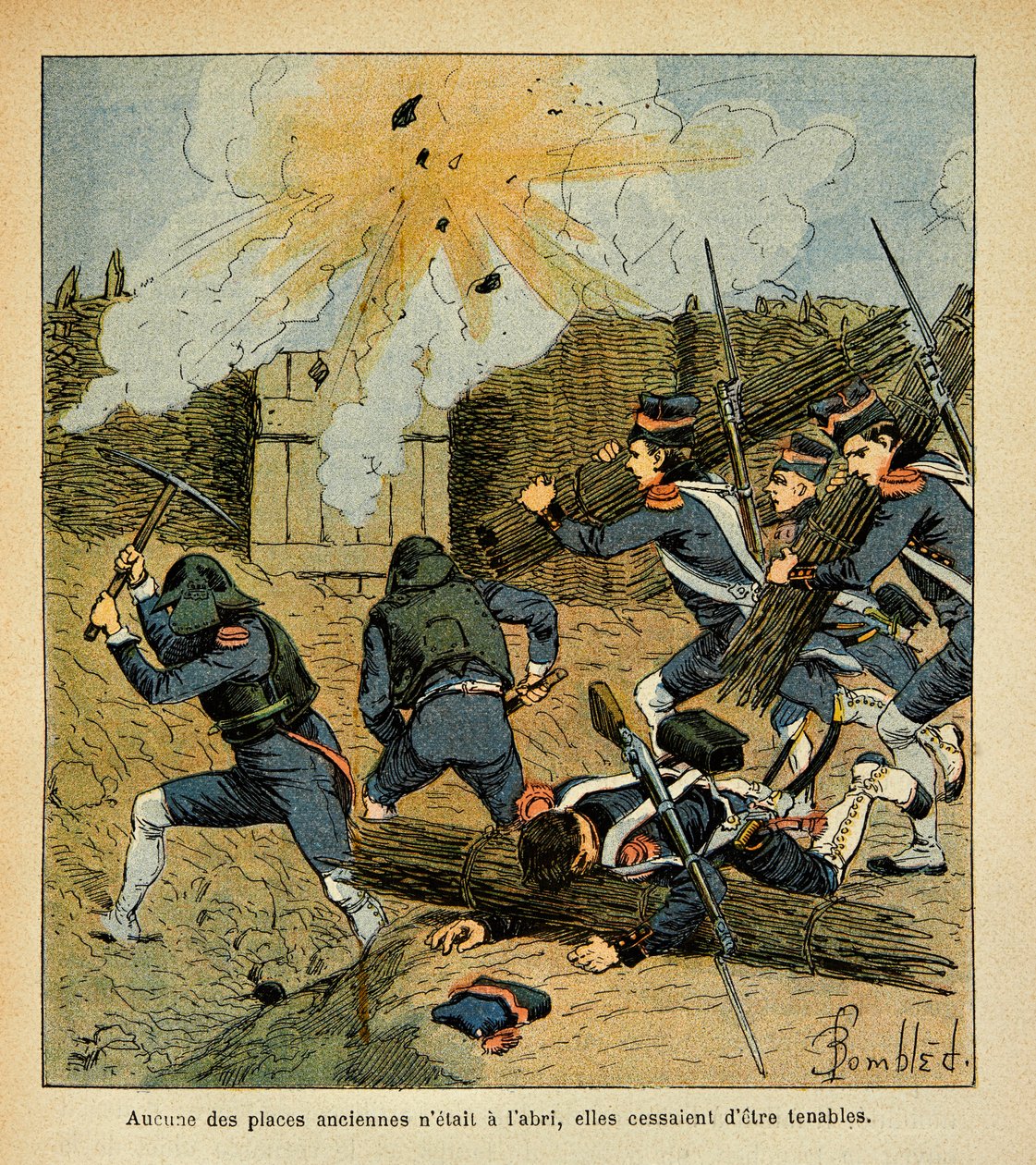 Illustrazione di Louis Bombled (1862-1927) dal libro 