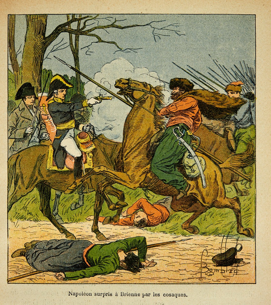Illustrazione di Louis Bombled (1862-1927) dal libro 