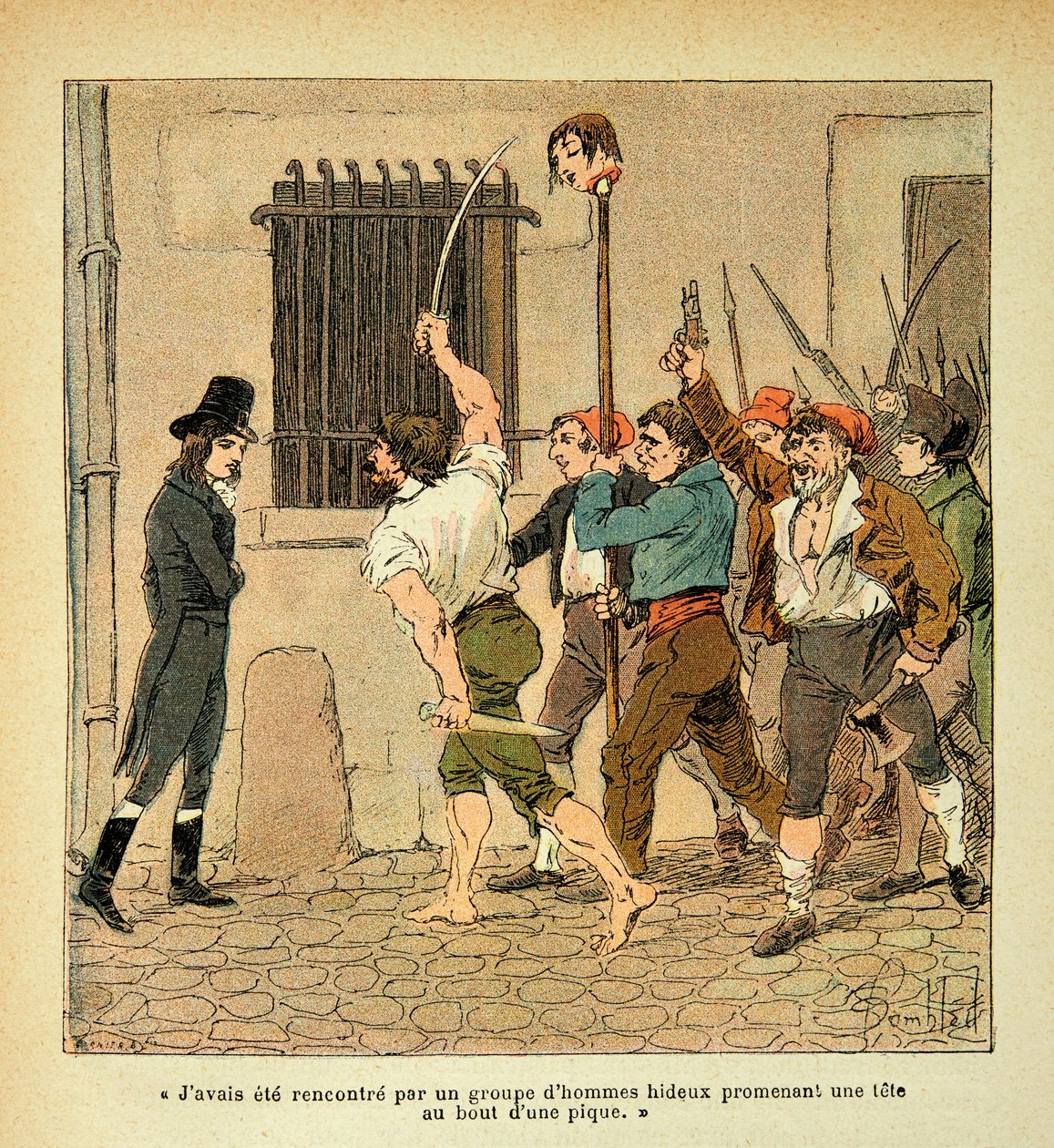 Illustrazione di Louis Bombled (1862-1927) dal libro 
