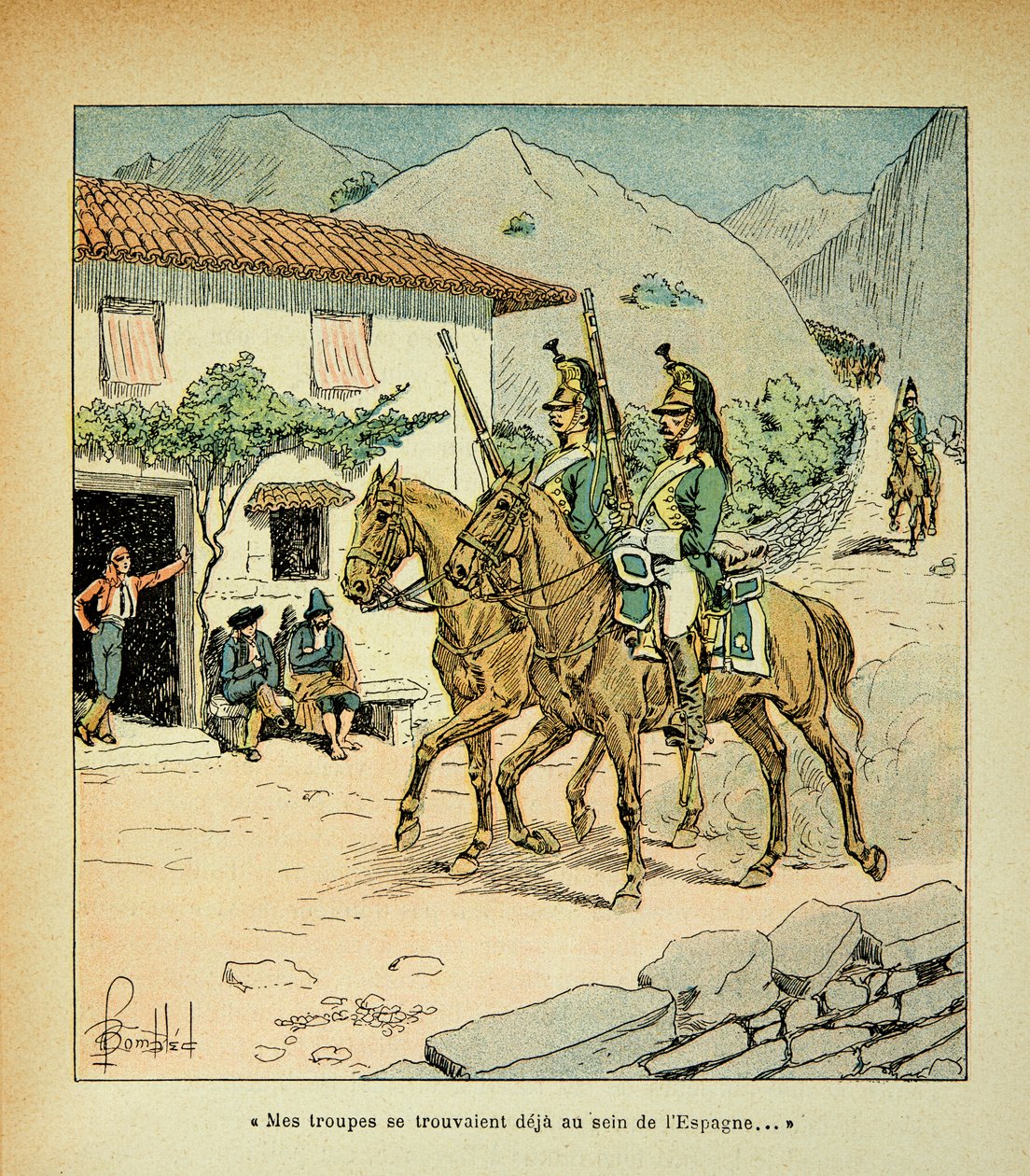 Illustrazione di Louis Bombled (1862-1927) dal libro 