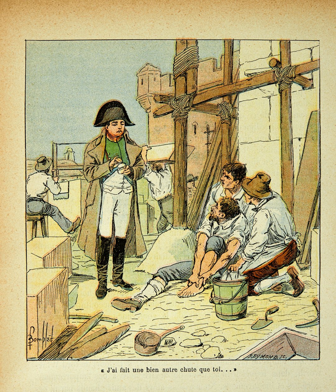 Illustrazione di Louis Bombled (1862-1927) dal libro 
