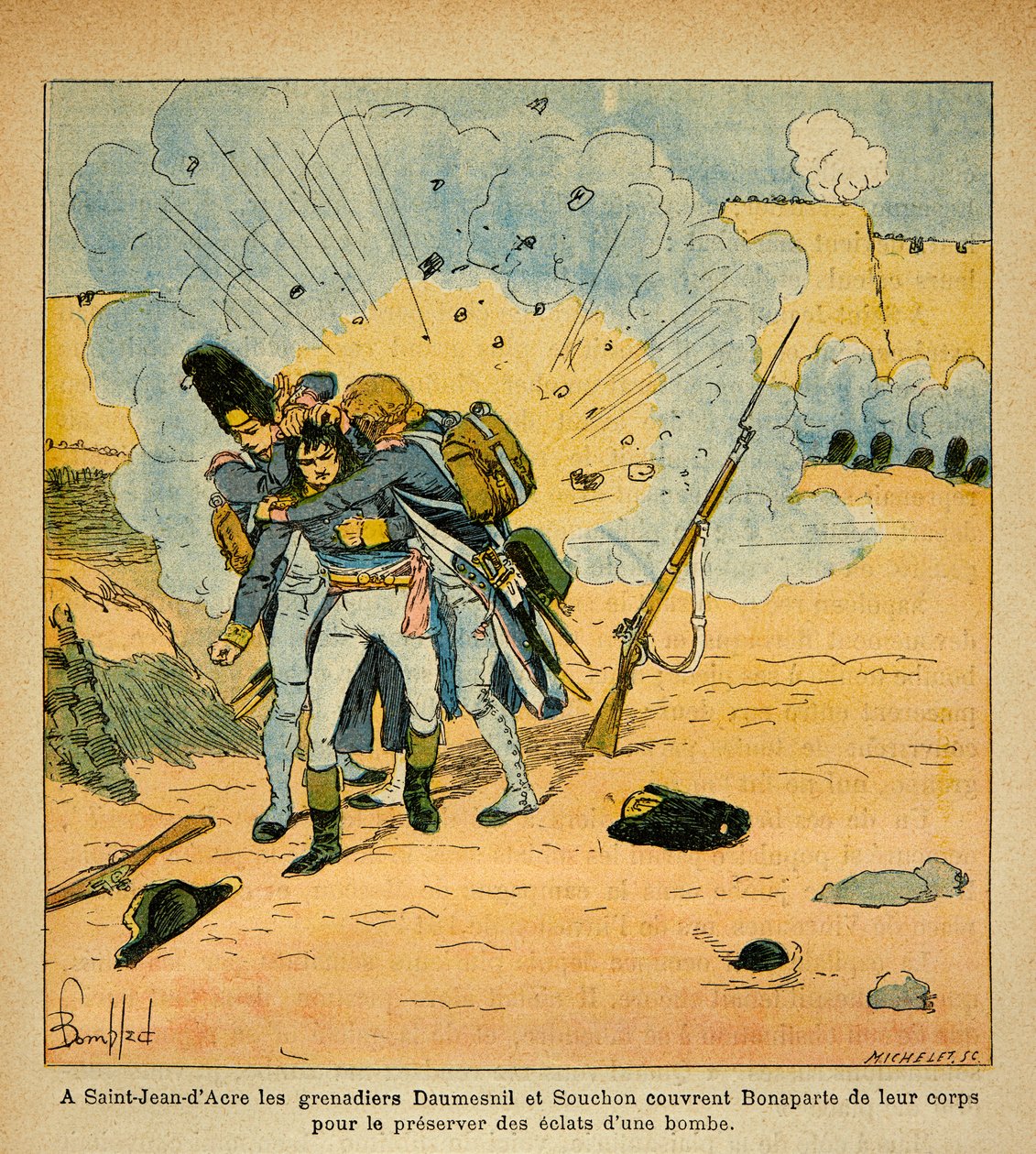 Illustrazione di Louis Bombled (1862-1927) dal libro 