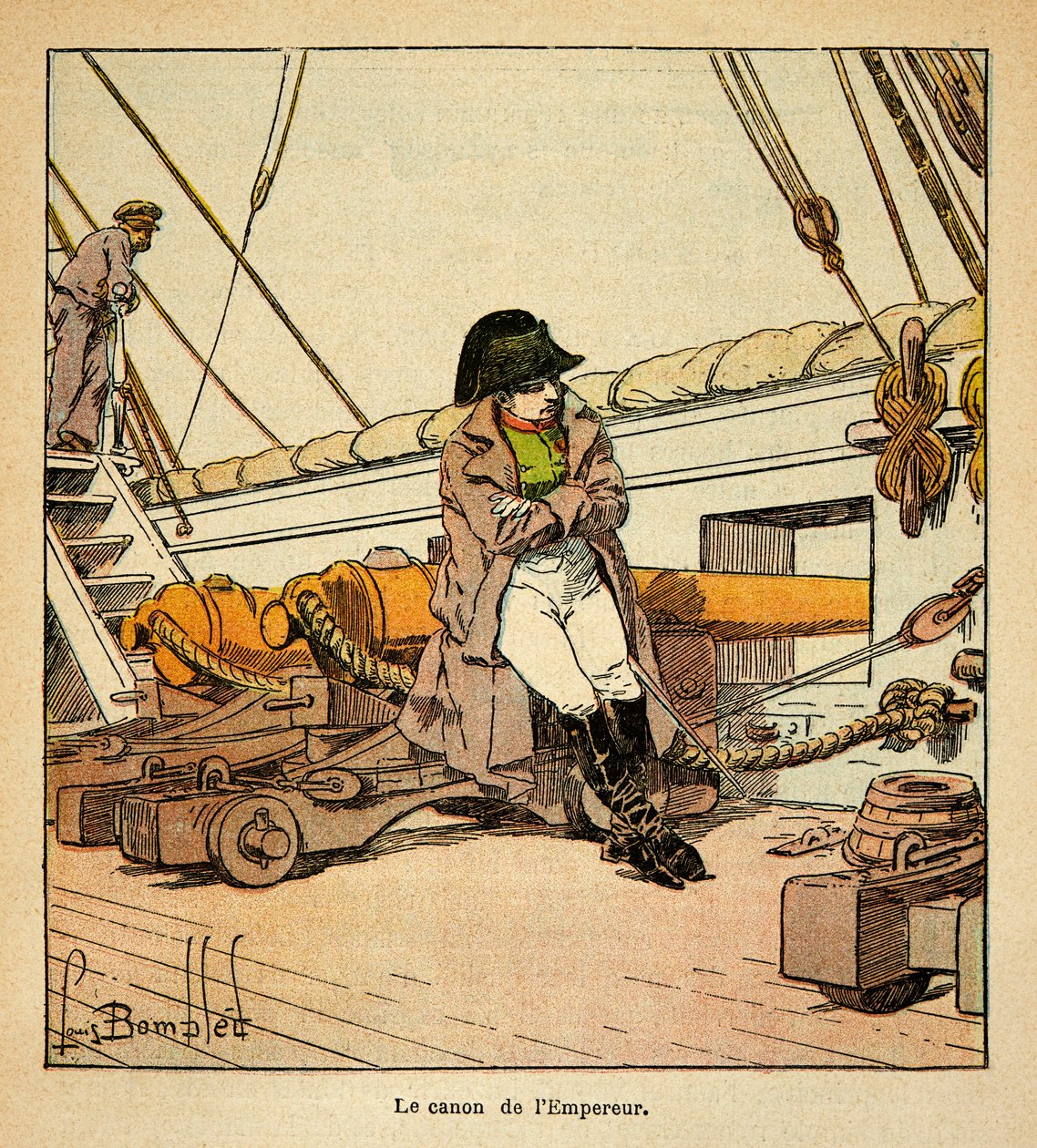 Illustrazione di Louis Bombled (1862-1927) dal libro 