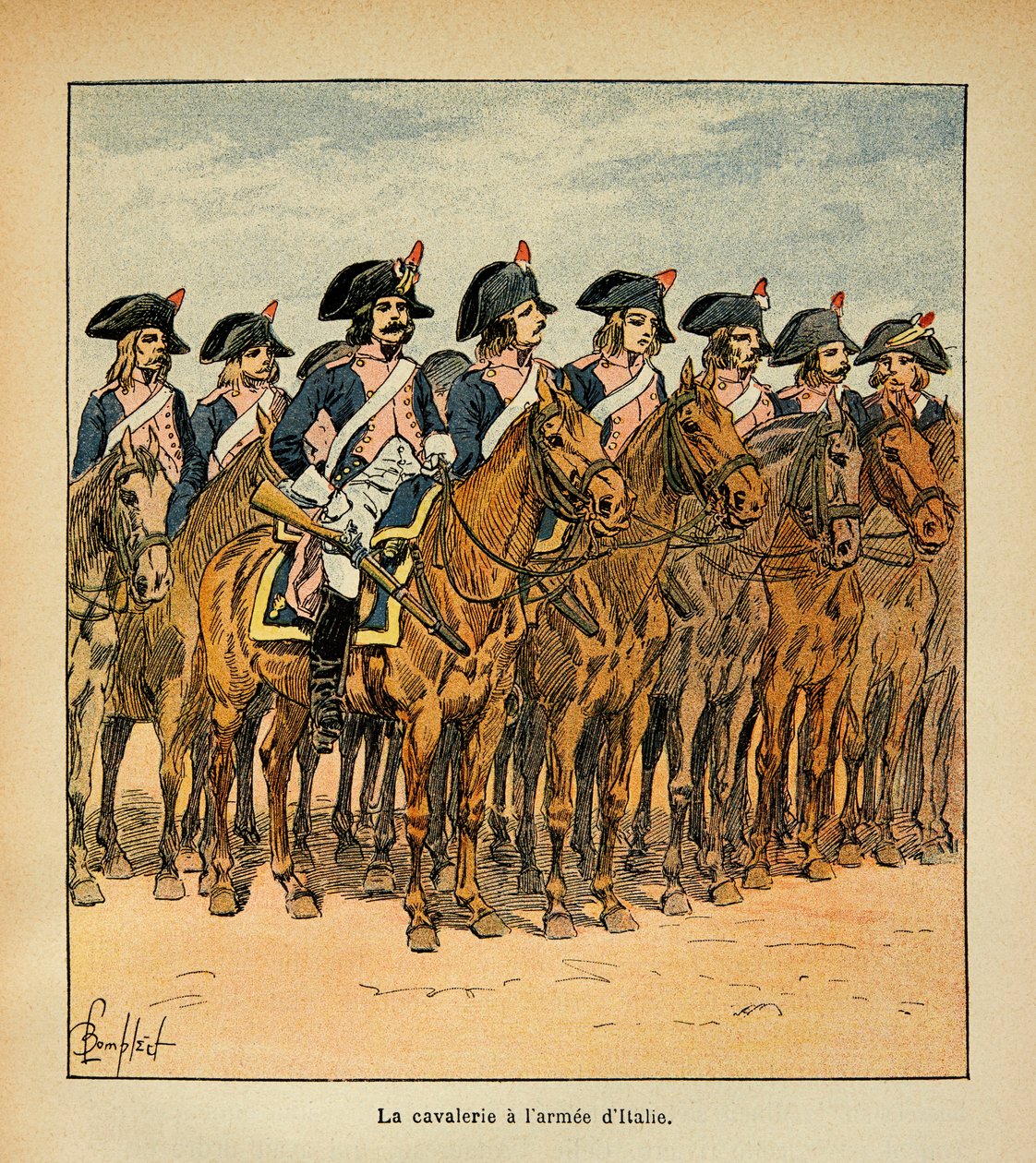 Illustrazione di Bombled Louis (1862-1927) dal libro 