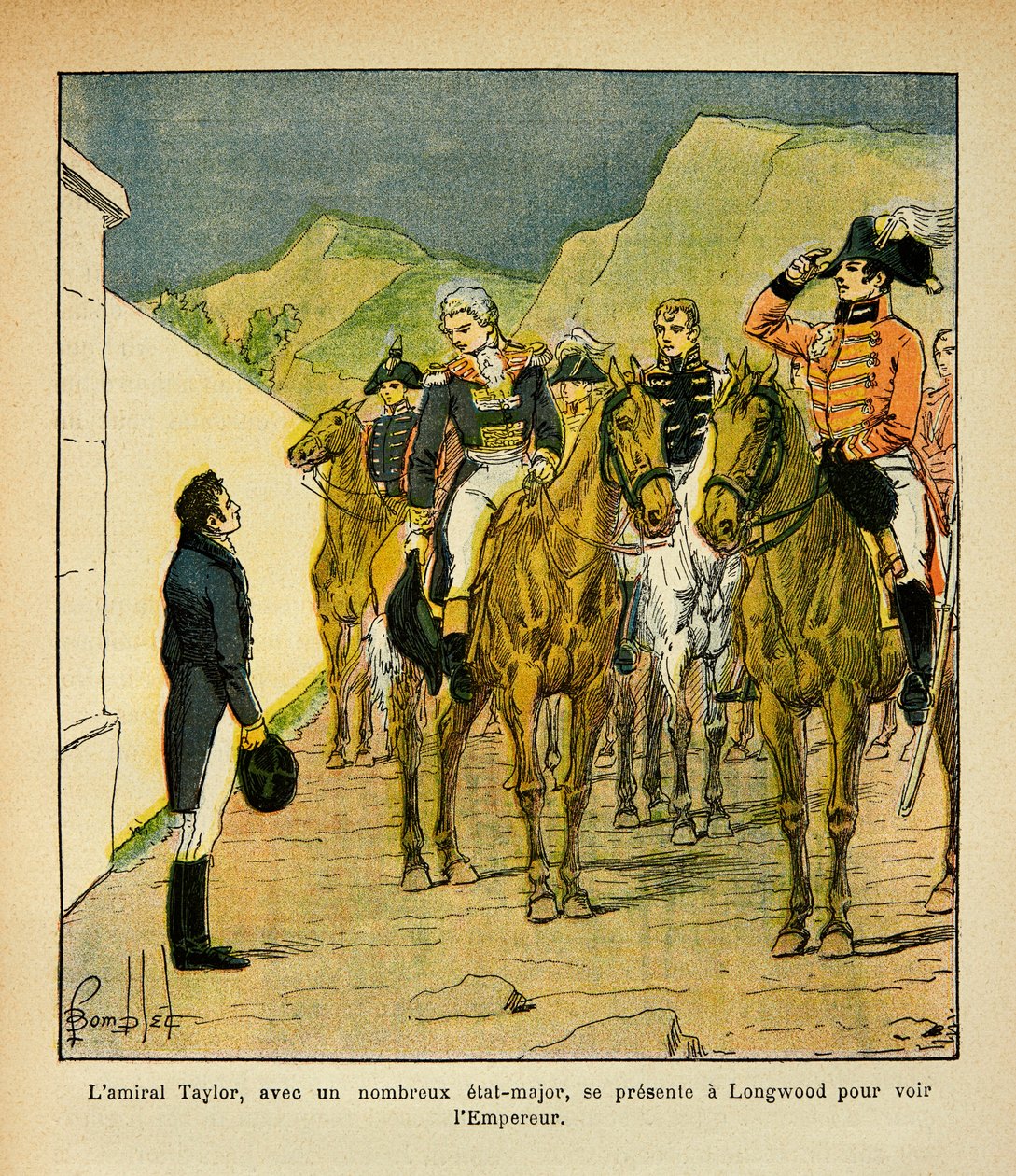 Illustrazione di Bombled Louis (1862-1927) dal libro 