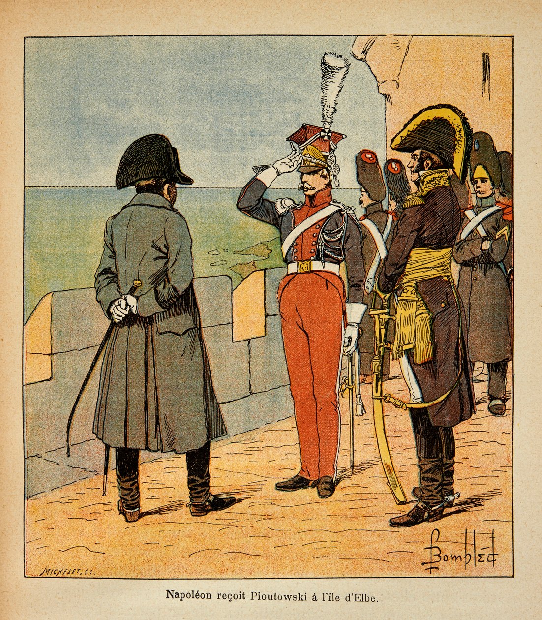 Illustrazione di Louis Bombled (1862-1927) dal libro 