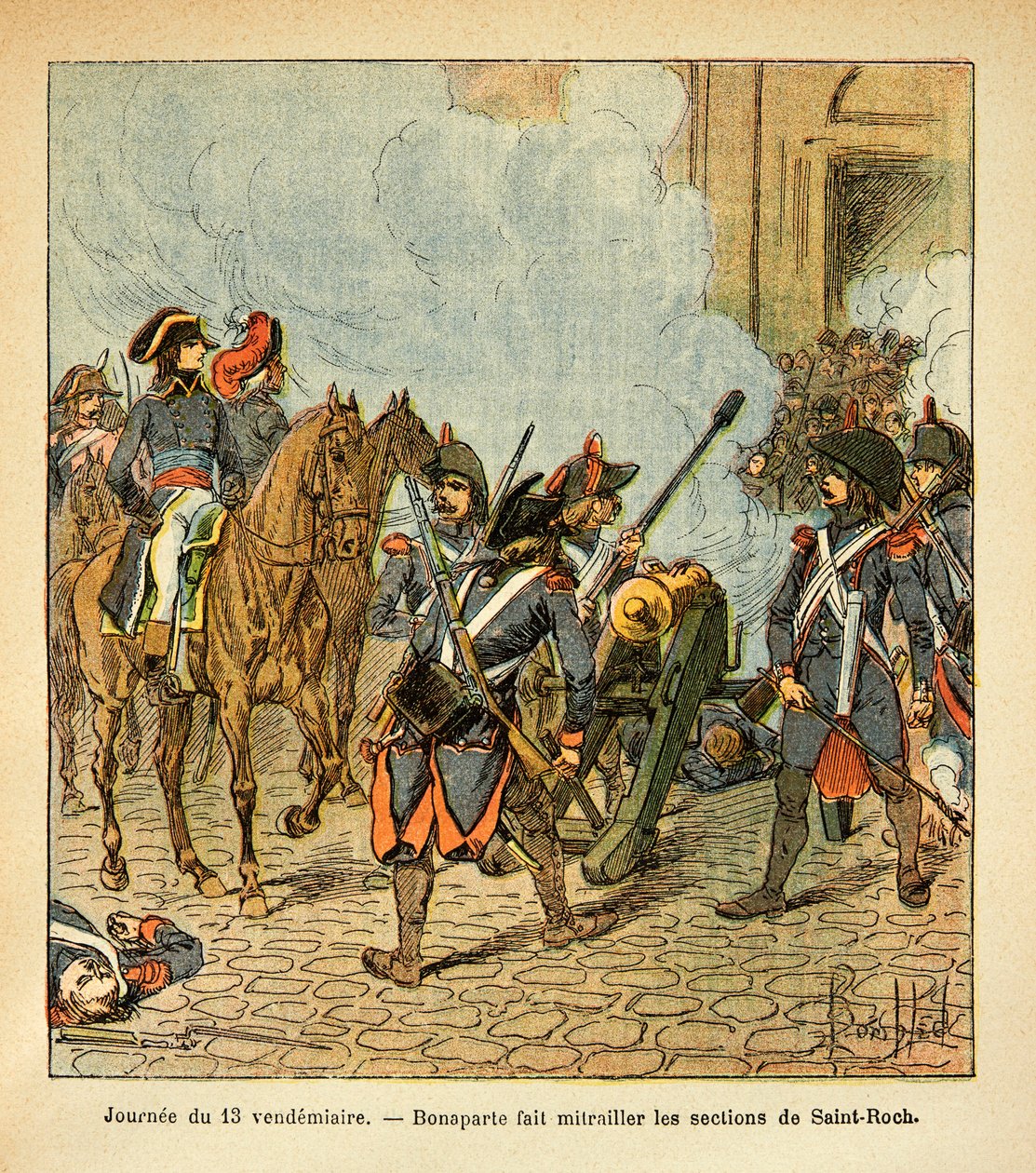 Illustrazione di Louis Bombled (1862-1927) dal libro 
