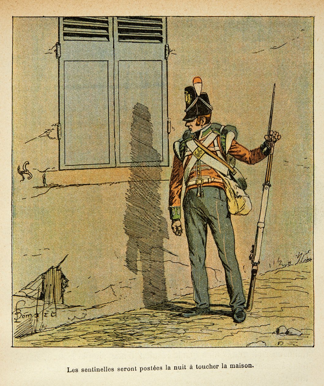 Illustrazione di Louis Bombled dal libro 