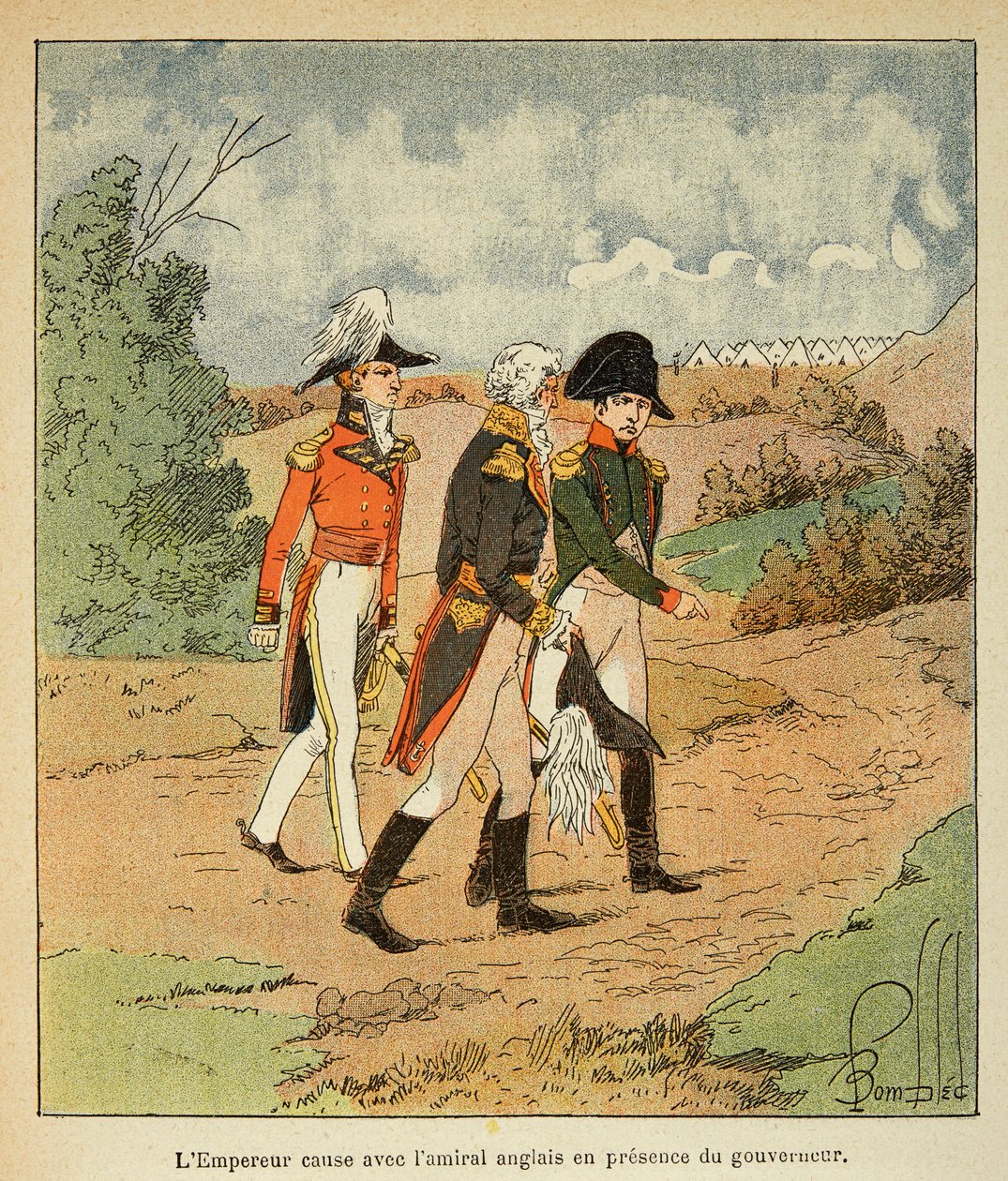 Illustrazione di Louis Bombled dal libro 