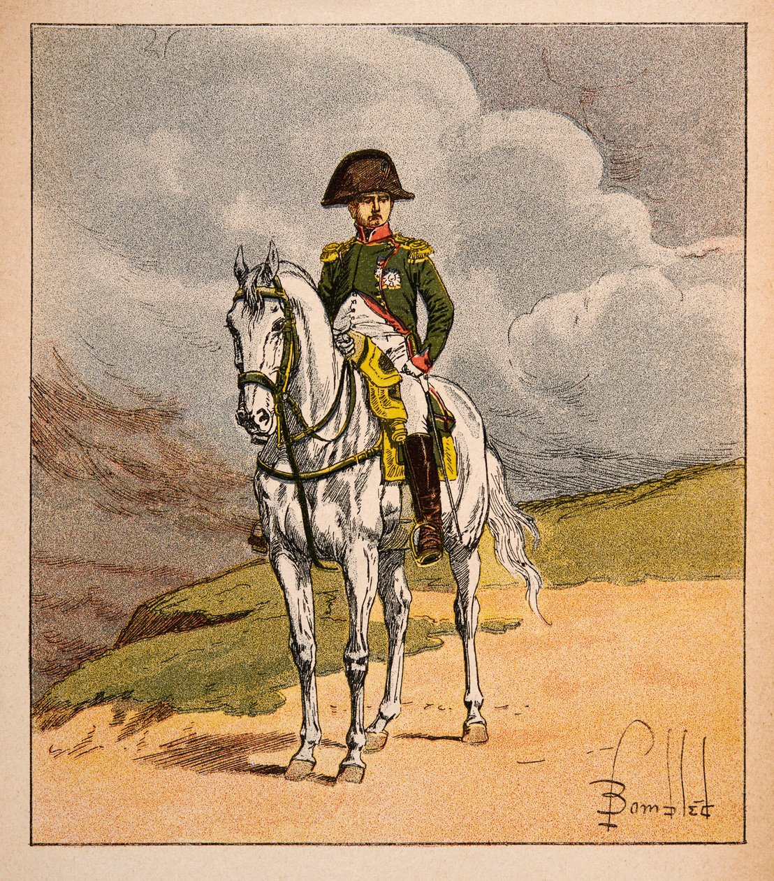 Illustrazione di Bombled Louis (1862-1927) dal libro 