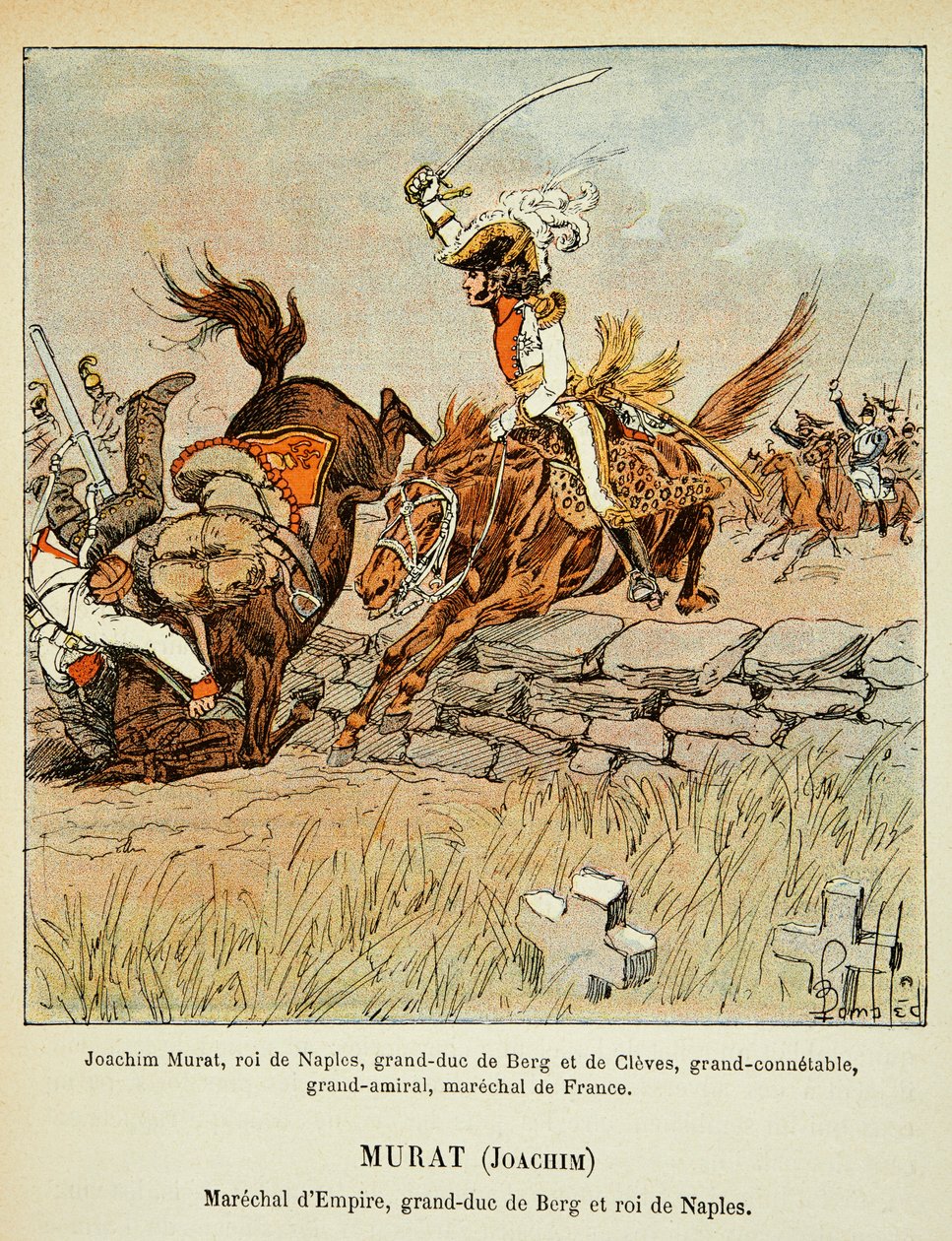 Illustrazione di Bombled Louis (1862-1927) dal libro 