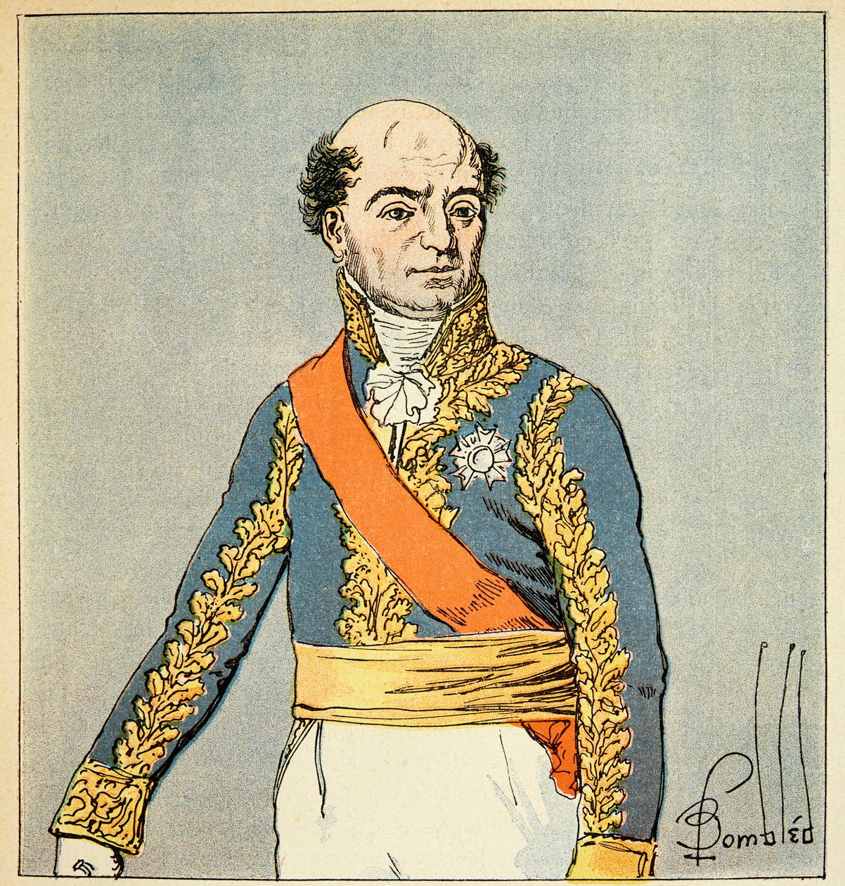 Illustrazione di Louis Bombled (1862-1927) dal libro “Il Memoriale di Sant