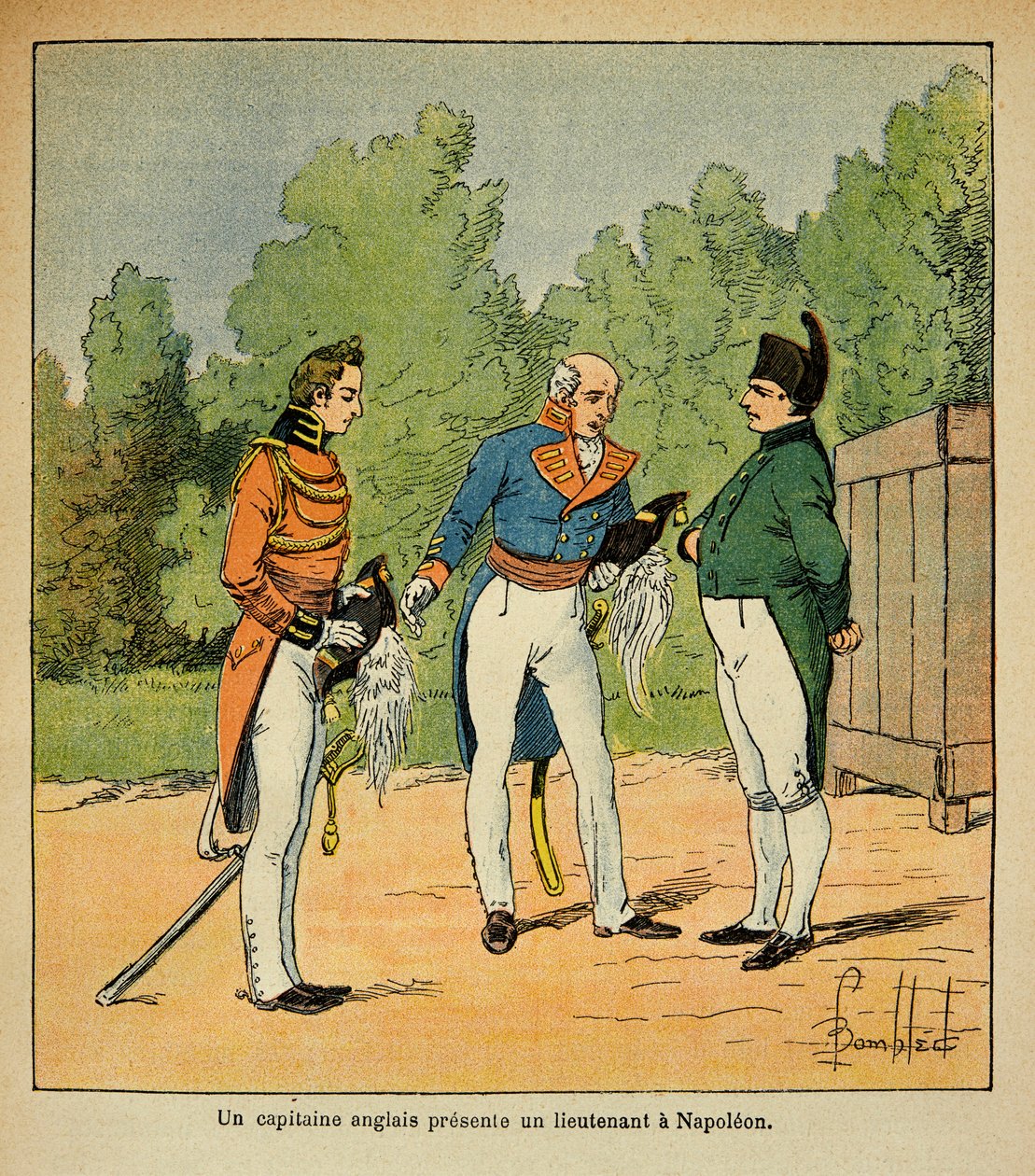 Illustrazione di Louis Bombled (1862-1927) dal libro 