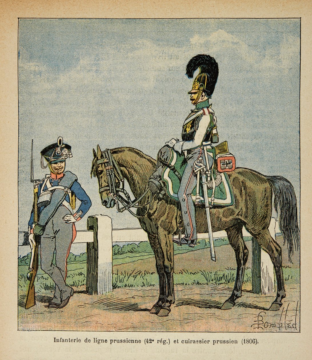 Illustrazione di Bombled Louis dal libro 