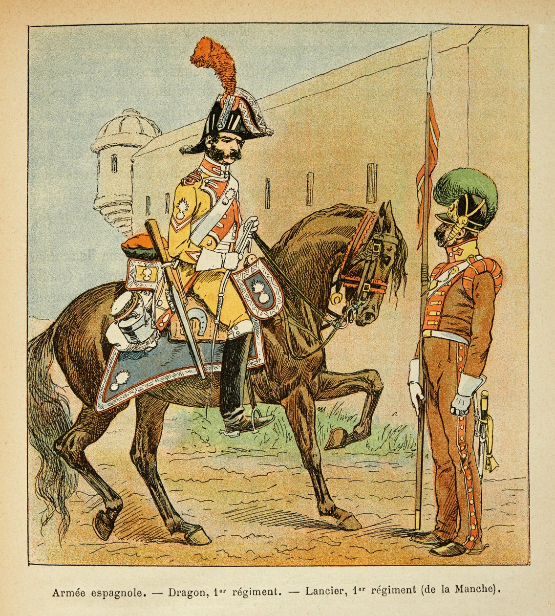 Illustrazione di Louis Bombled (1862-1927) dal libro "Il Memoriale di Sant