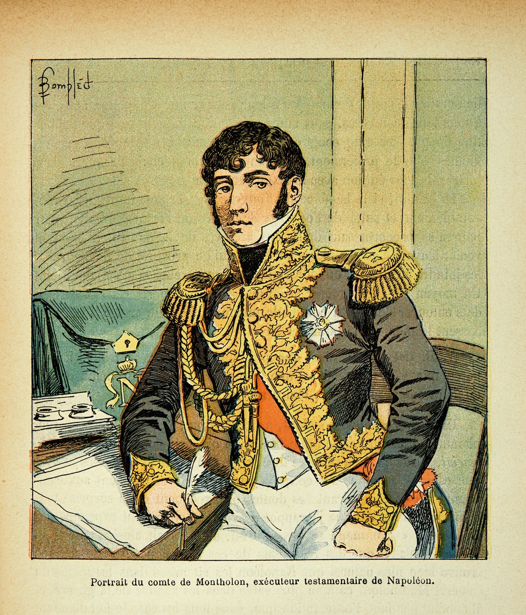 Illustrazione di Louis Bombled (1862-1927) dal libro 