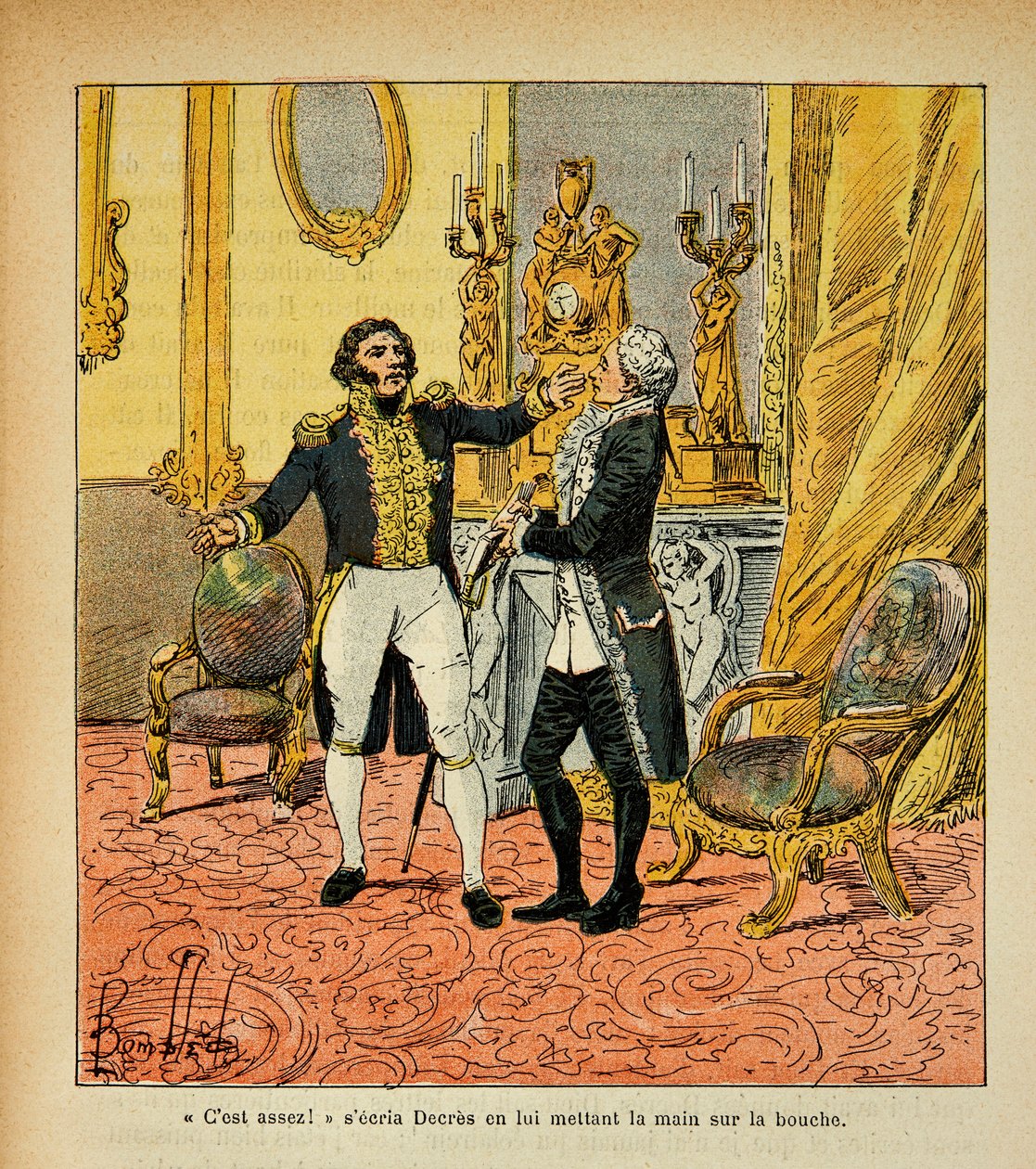 Illustrazione di Louis Bombled (1862-1927) dal libro 