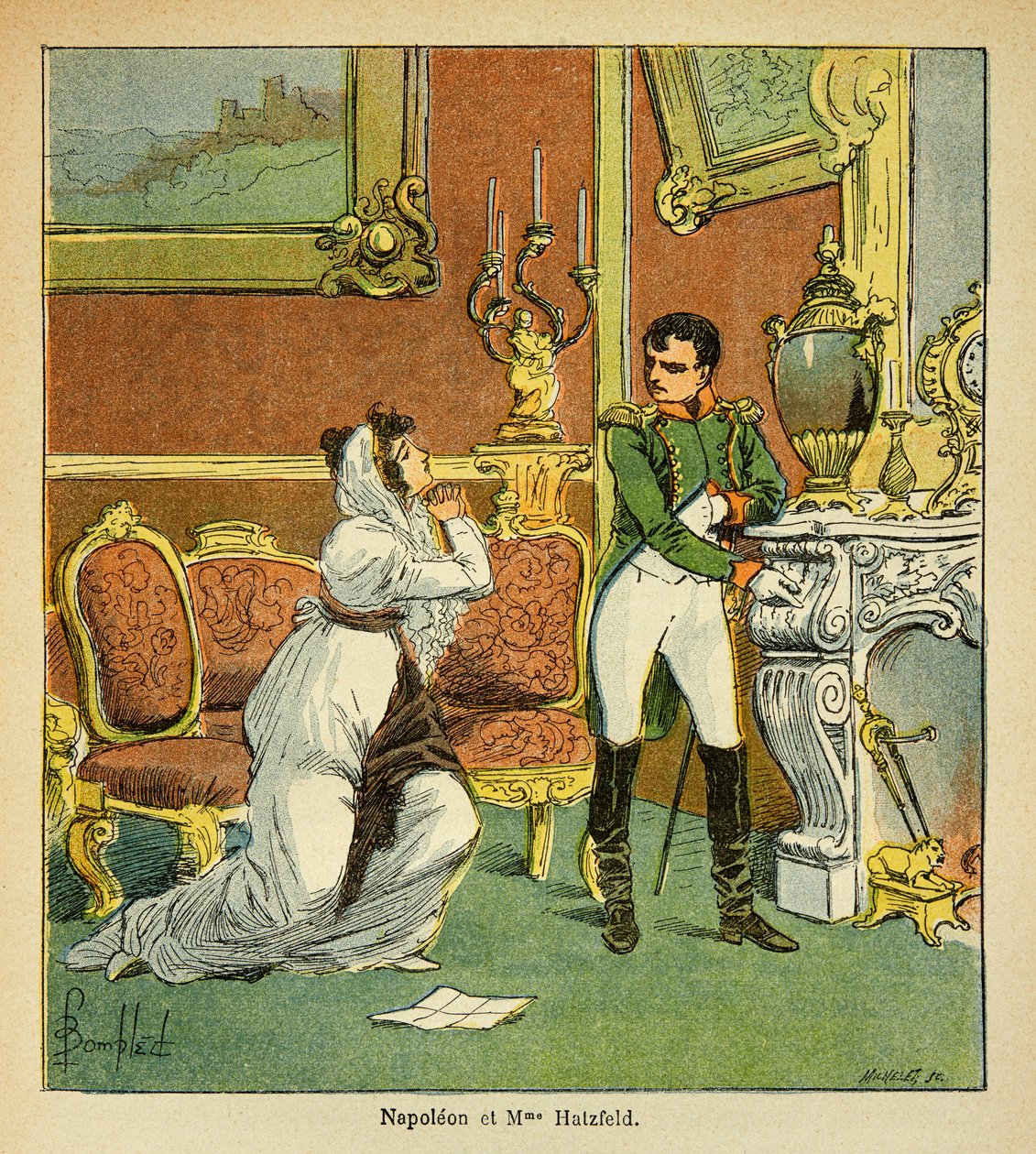 Illustrazione di Louis Bombled (1862-1927) dal libro 