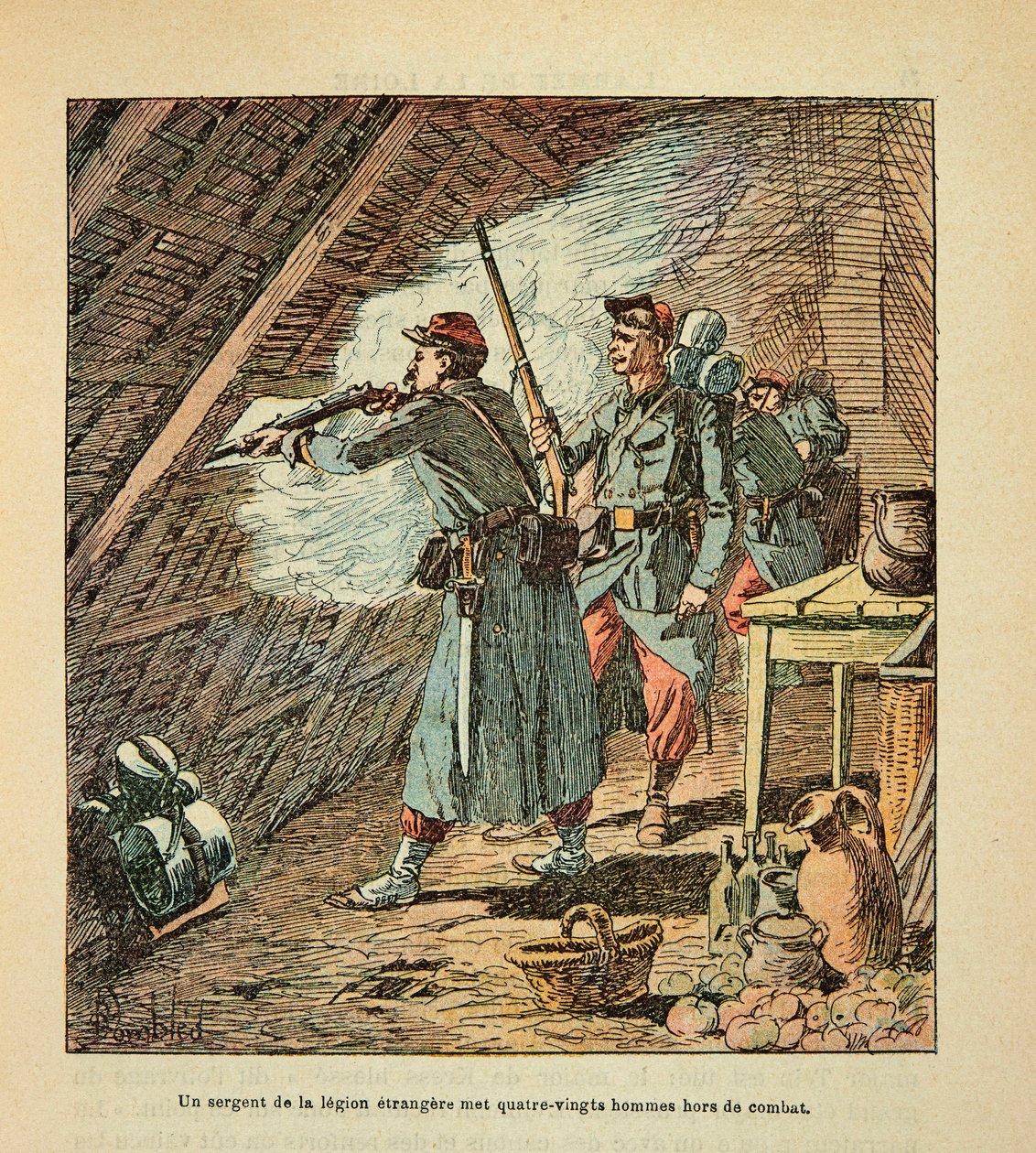 Battaglia di Orleans, 11 ottobre 1870 da Louis Charles Bombled