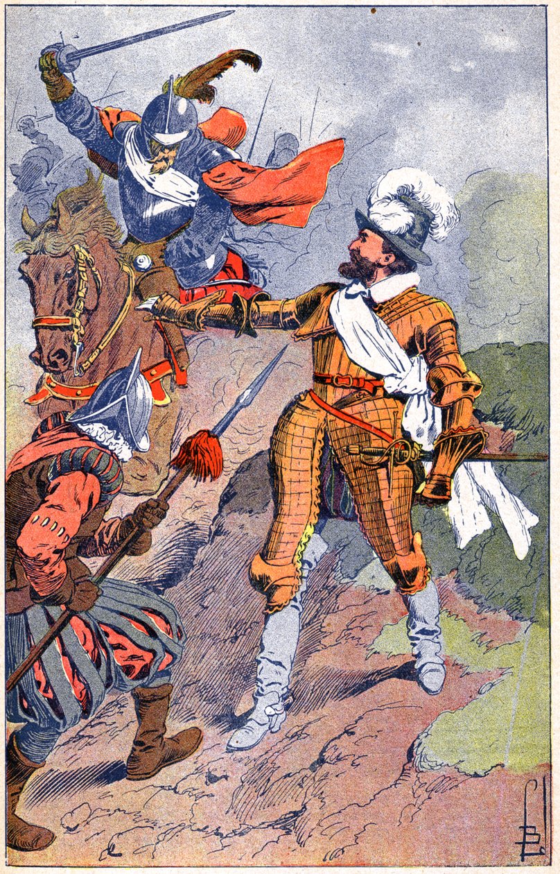 La battaglia di Arques 1589 da Louis Charles Bombled